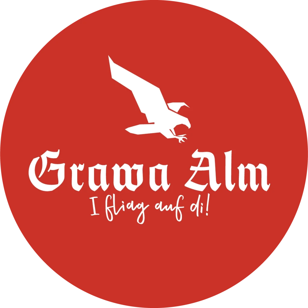Grawa Alm Logo Emblem rot Kopie